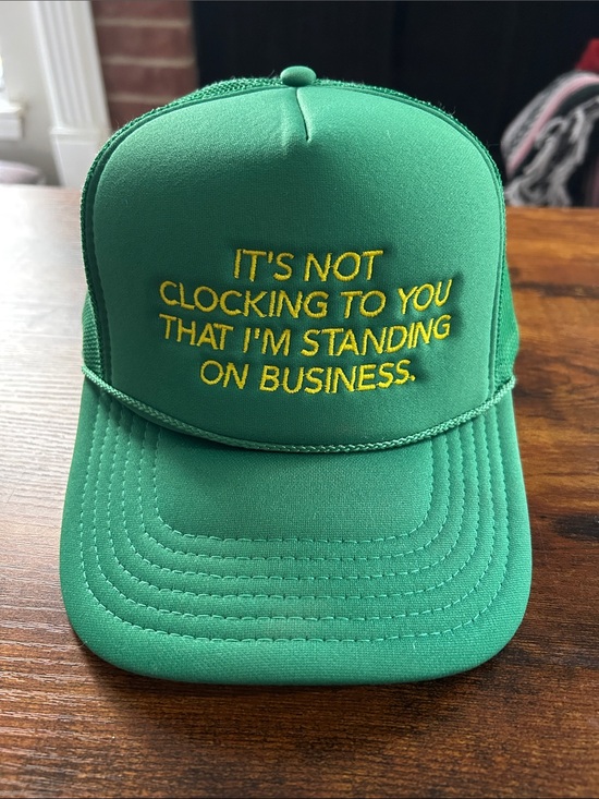Accessories - Burnt Toast (Emy Ave) Green Trucker Hat